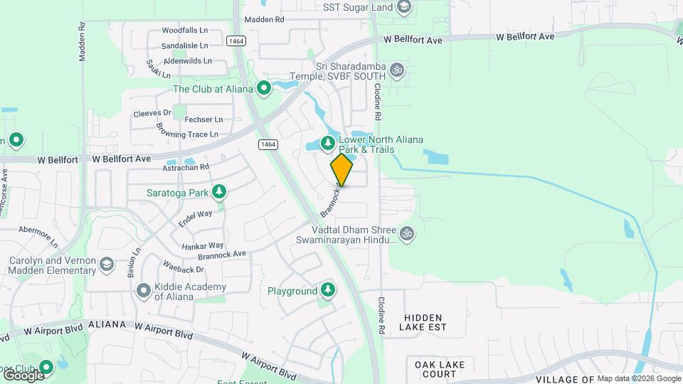 16839 Kilgarth Dr Map and Location Details