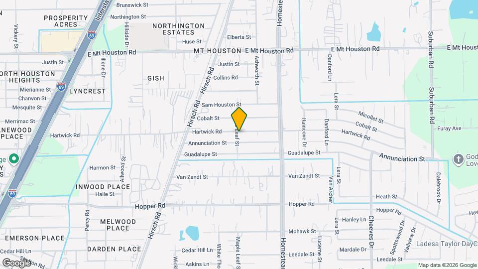 5802 Hartwick Rd Mapa y Detalles de la Ubicación