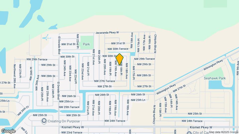 2830 NW 18th Pl Map and Location Details