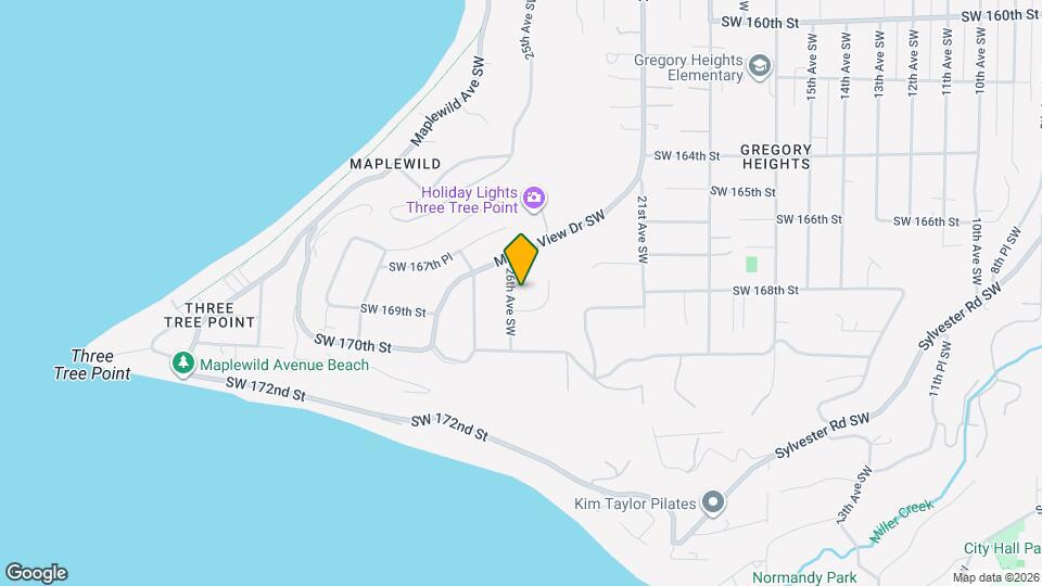 16776 26th Ave SW Map and Location Details