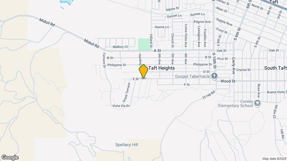 699 E St Map and Location Details