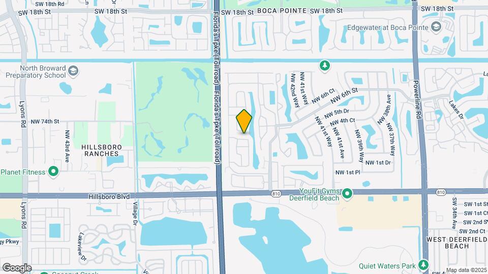 4727 NW 3rd Ct Map and Location Details