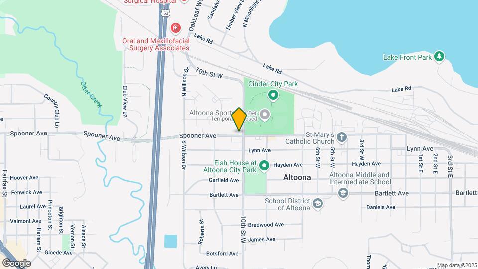Altoona Housing Authority Map and Location Details