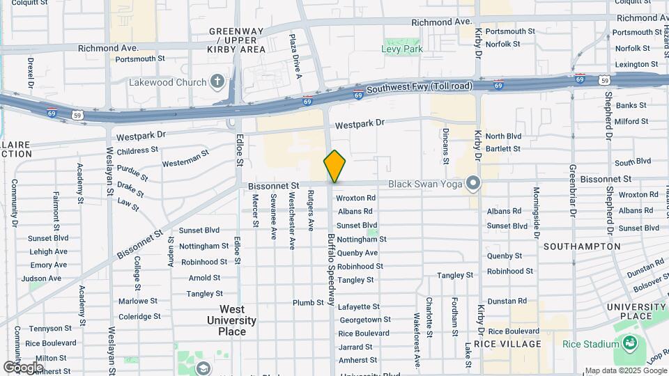 3141 Bissonnet St Map and Location Details