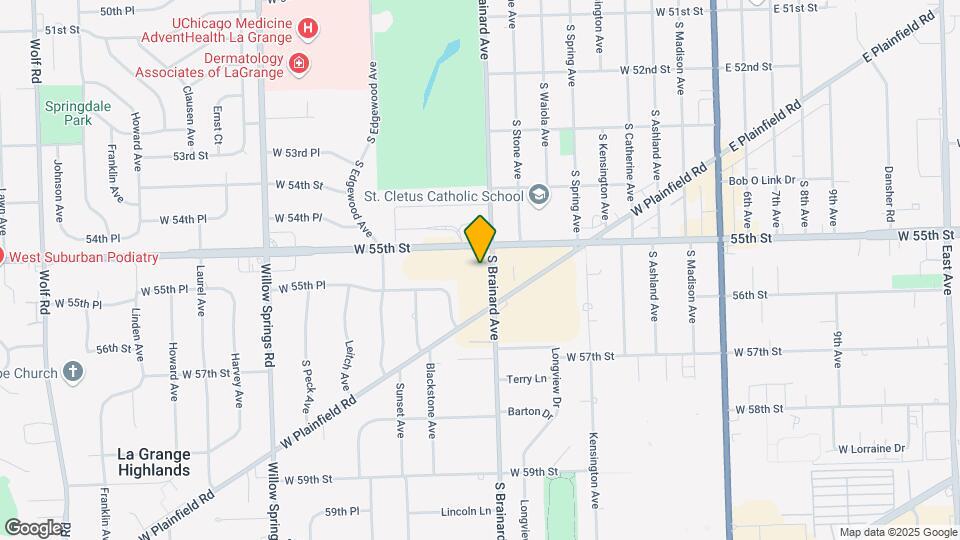 5508 S Brainard Ave Map and Location Details