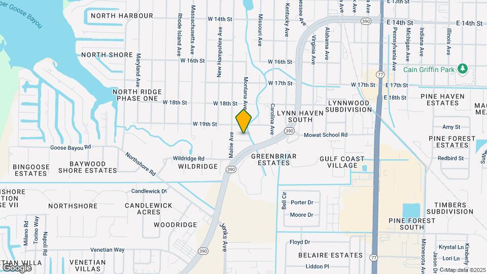 1006-1104 W 19th Ct Map and Location Details