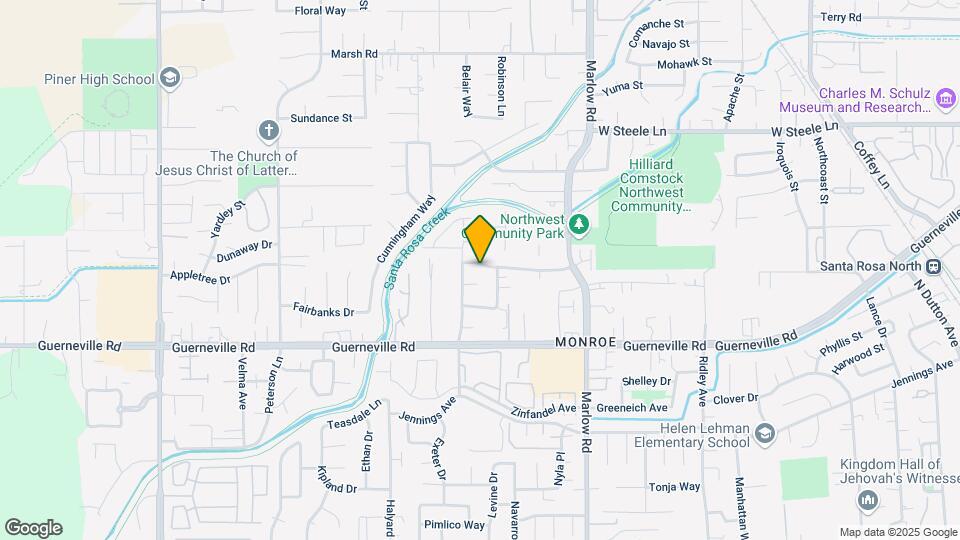2134 Crosspoint Ave Map and Location Details