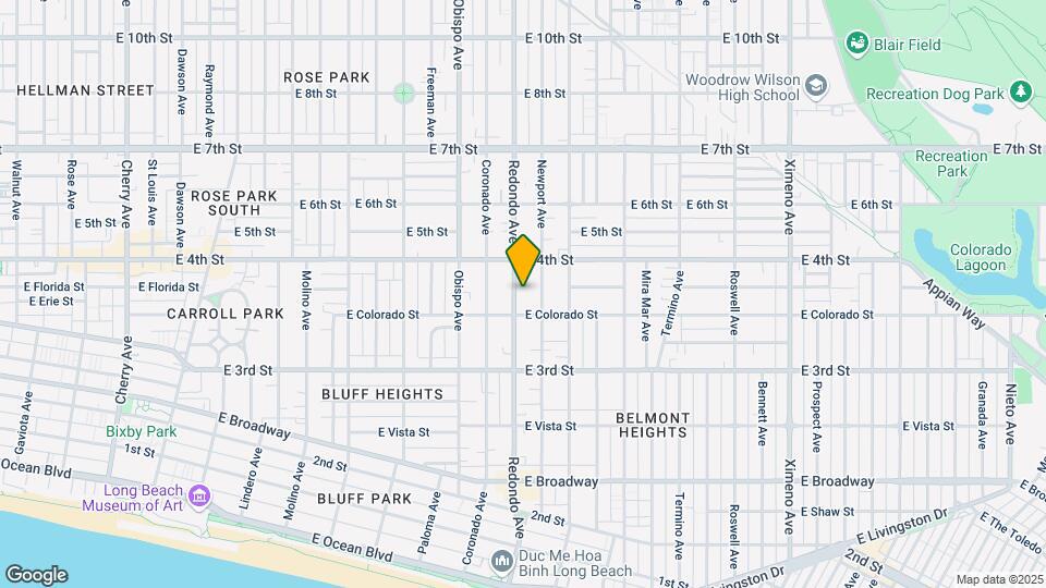 366 Redondo Ave Mapa y Detalles de la Ubicación