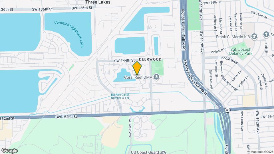 12316 SW 146th St Map and Location Details
