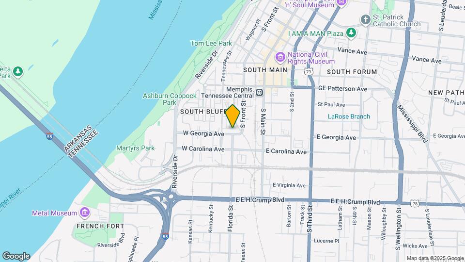 18 W Georgia Ave Map and Location Details