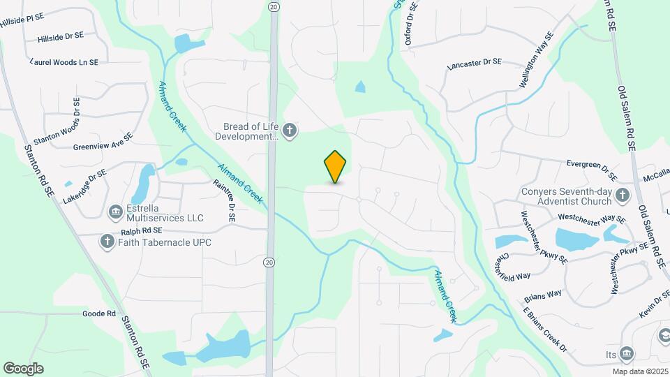 1115 Fountain Crest Dr Map and Location Details