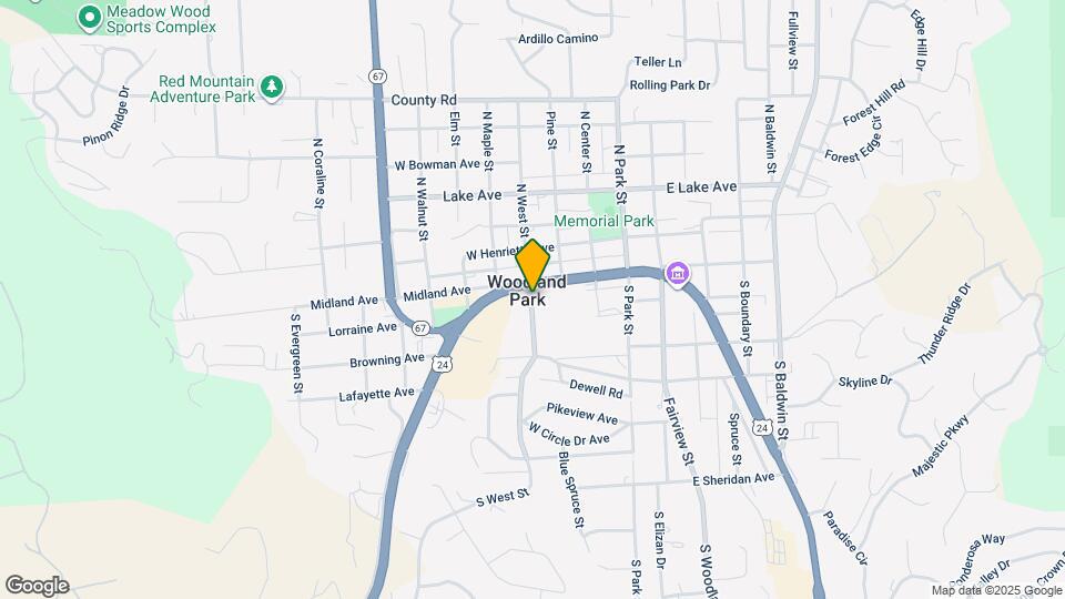 213 S West St Map and Location Details