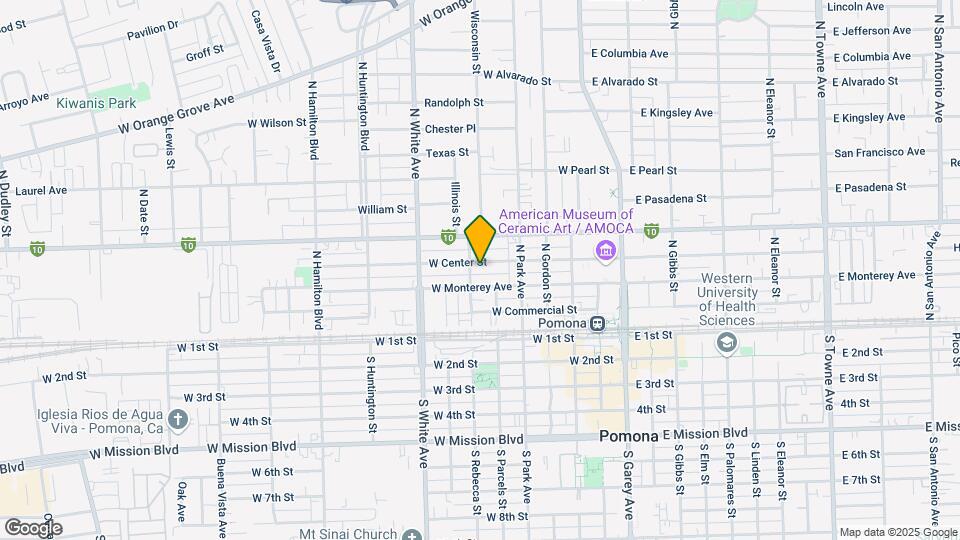 480 W Center St Map and Location Details