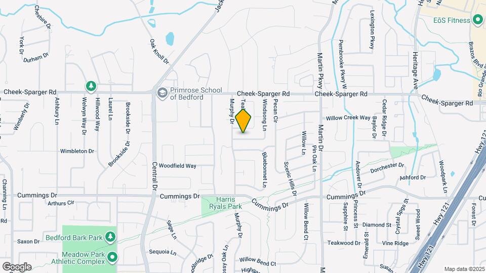 2813 Woodpath Ln Map and Location Details