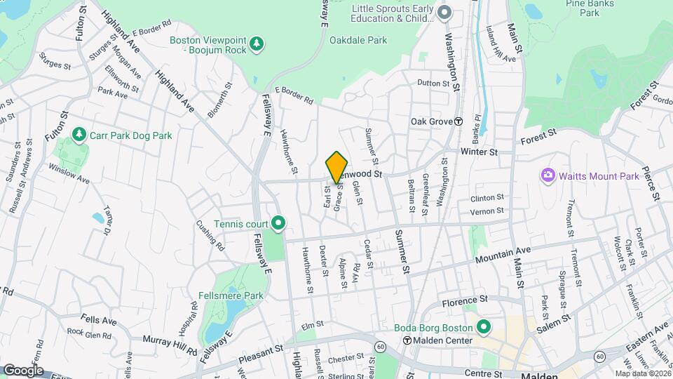 40 Grace St, Unit 1 Mapa y Detalles de la Ubicación