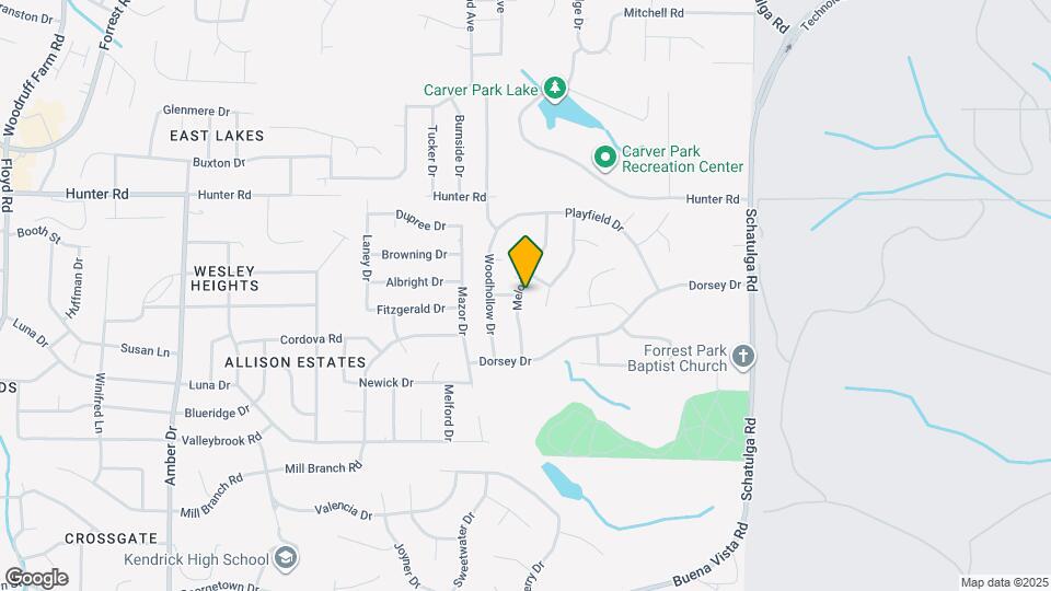 1732 Melody Dr Map and Location Details