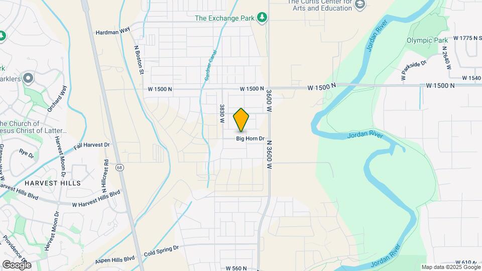 3718 Big Horn Dr Map and Location Details