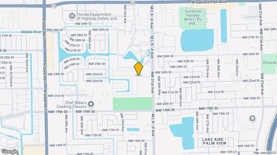 2290 NW 32nd Terrace Map and Location Details