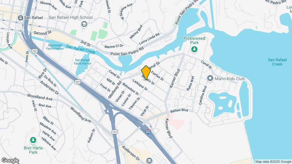 171 Novato St Map and Location Details