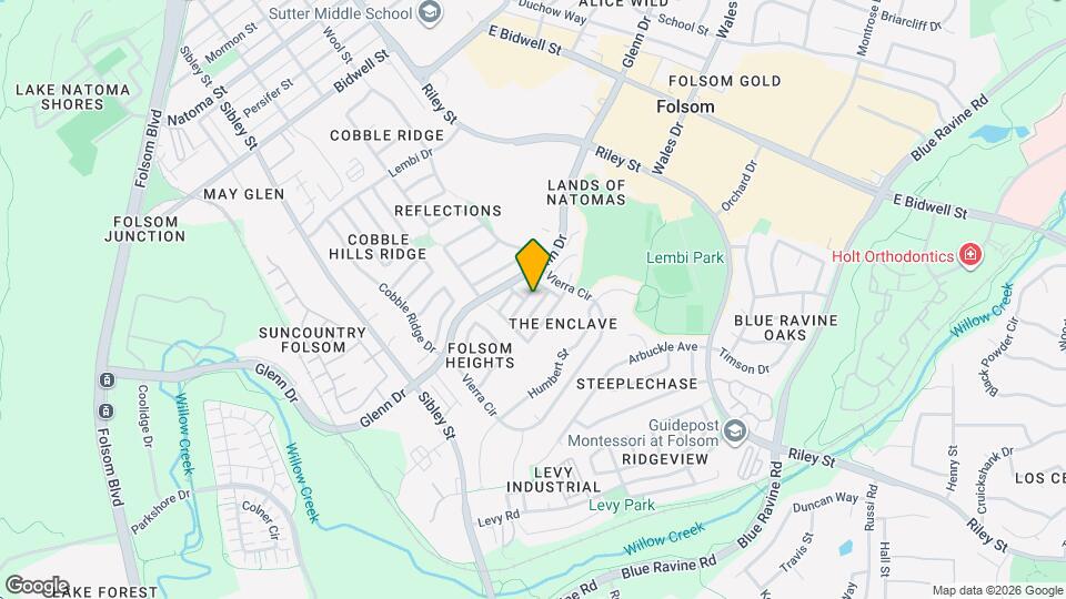 722 Ward Way Map and Location Details