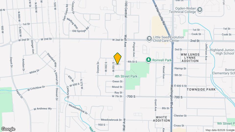 435 S 120 W Map and Location Details