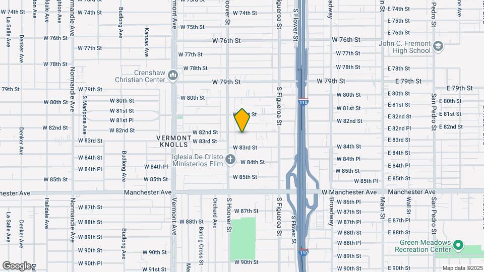 710 W 82nd St Map and Location Details