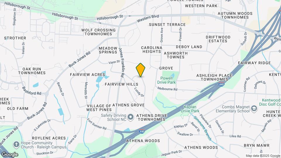 5109 Simmons Branch Trail Map and Location Details