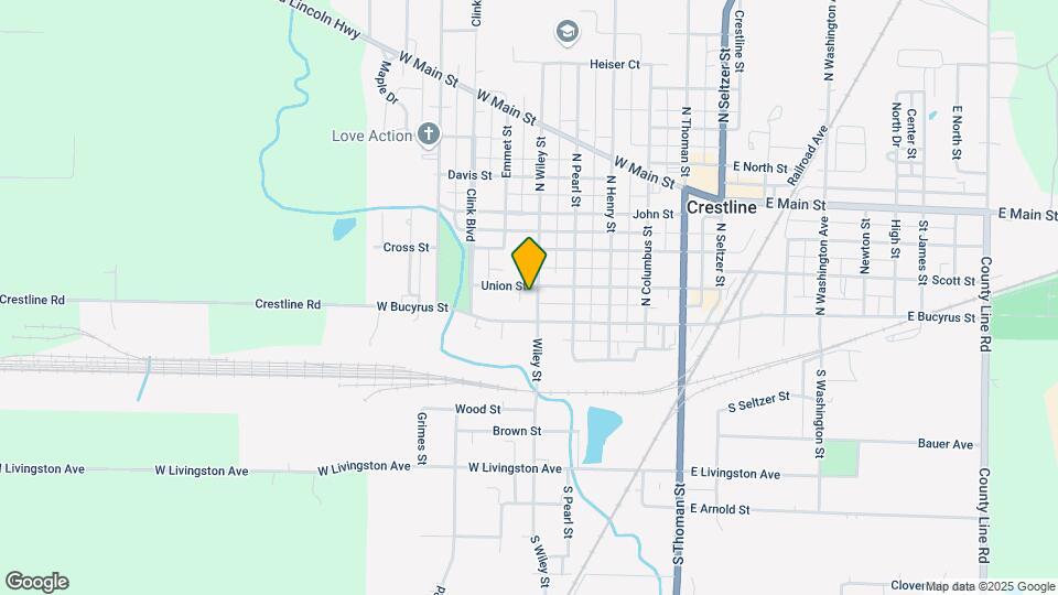120 N Wiley St Map and Location Details