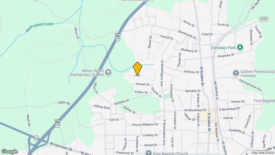 827 Moore St Map and Location Details