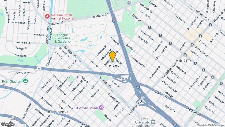 4100 Eagle St, Unit B Map and Location Details