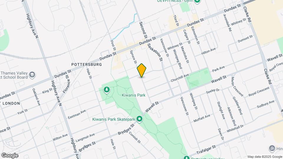 339 Spruce St Map and Location Details