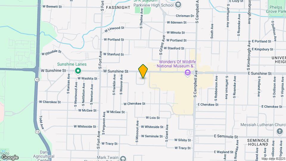1833 S Missouri Ave Map and Location Details