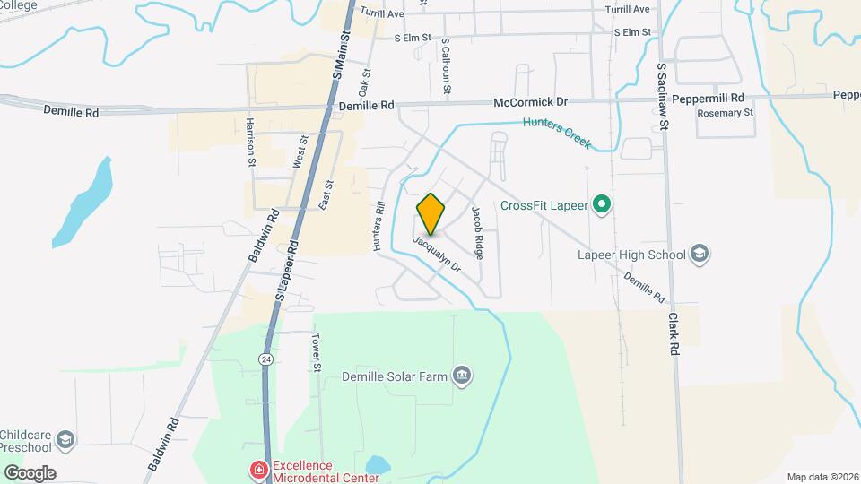 161 Jacqualyn Dr Map and Location Details