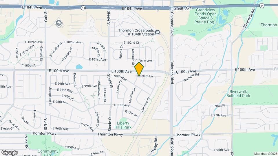 9956 Madison St Map and Location Details