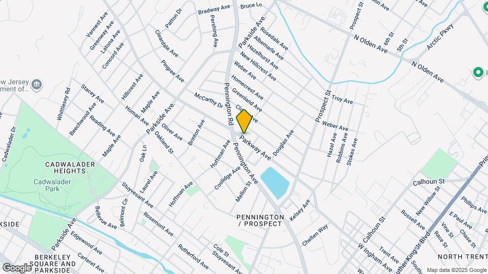 252 Parkway Ave Map and Location Details