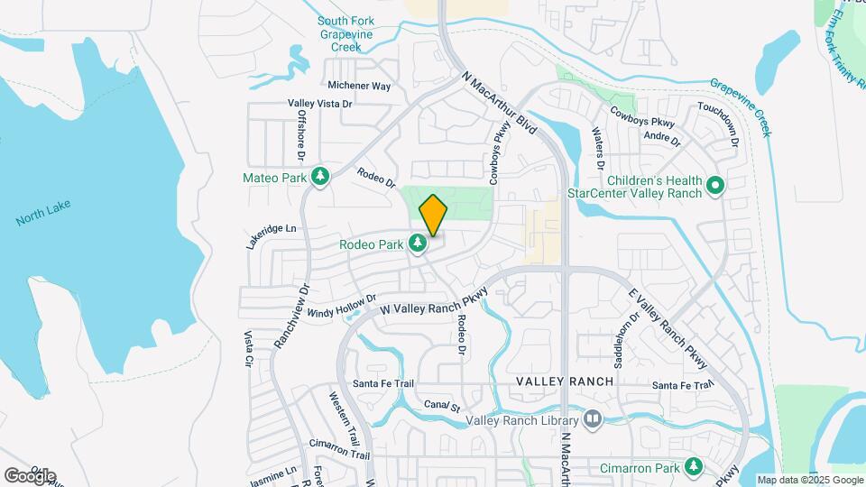 9805 Hickory Hollow Ln Map and Location Details
