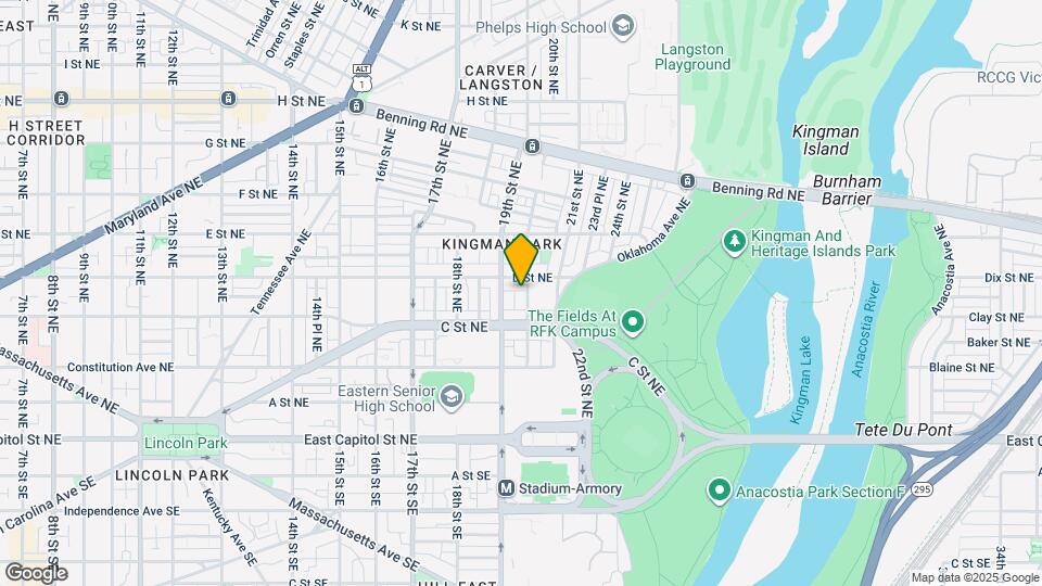 330 20th St NE, Unit Apt 2 - 330 20th St NE Mapa y Detalles de la Ubicación