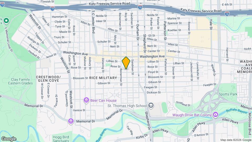 5104 Floyd St Map and Location Details