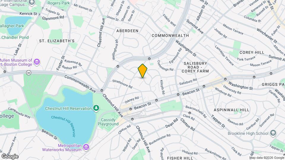 143 Kilsyth Rd, Unit 1 Map and Location Details