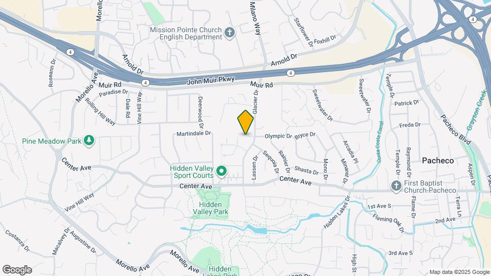 1852 Olympic Dr Map and Location Details