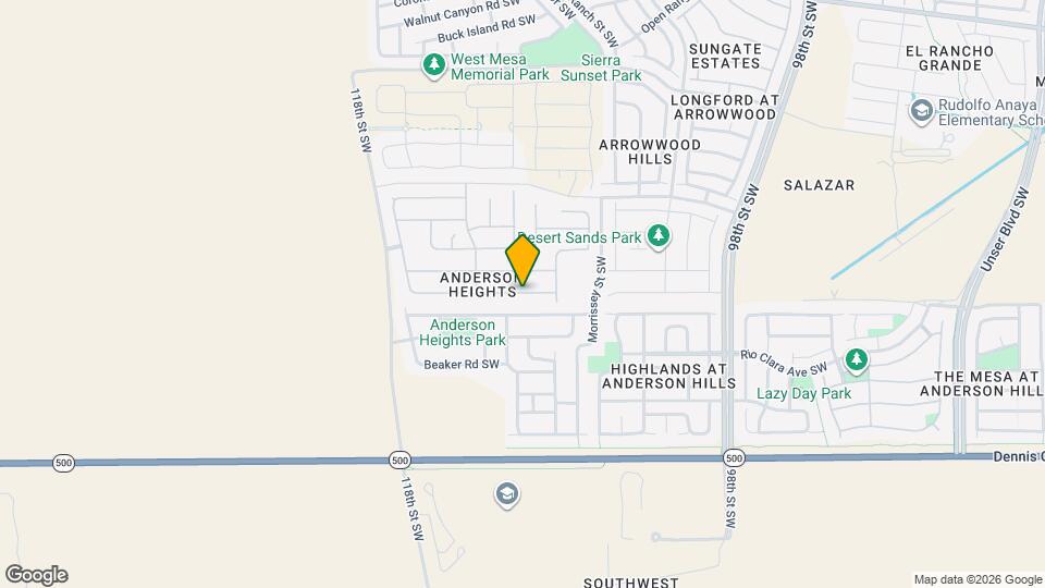 10650 Valedon Ln SW Mapa y Detalles de la Ubicación