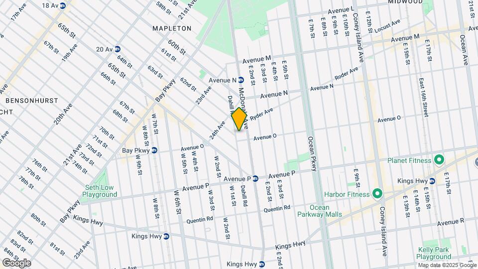 1479 Dahill Rd Map and Location Details