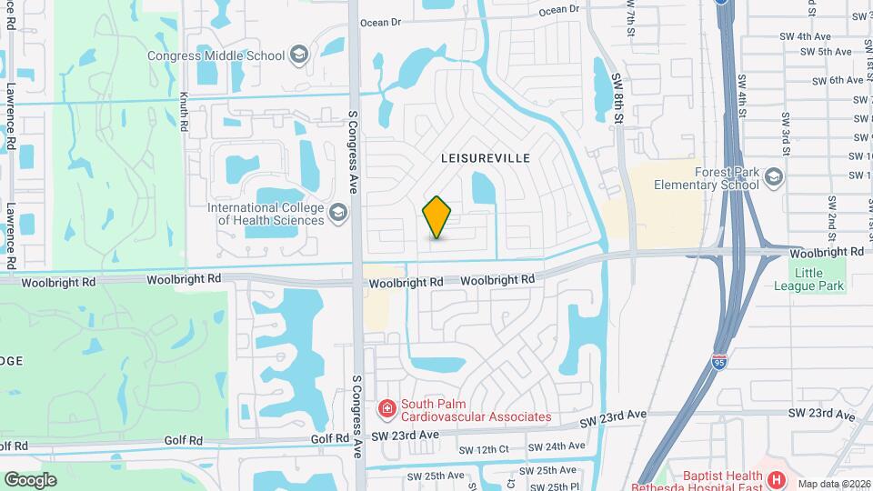 2096 SW 13th Ter Mapa y Detalles de la Ubicación