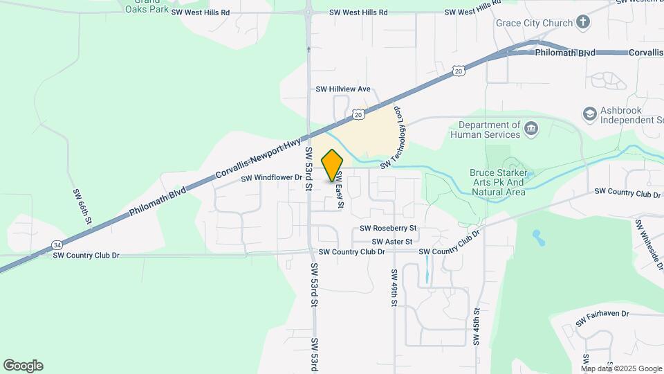 5240 SW Rose Pl Map and Location Details