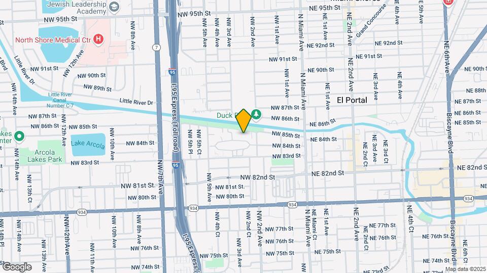 8449 NW 4th Ave Map and Location Details