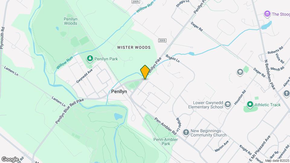 442 Old Penllyn Pike Map and Location Details