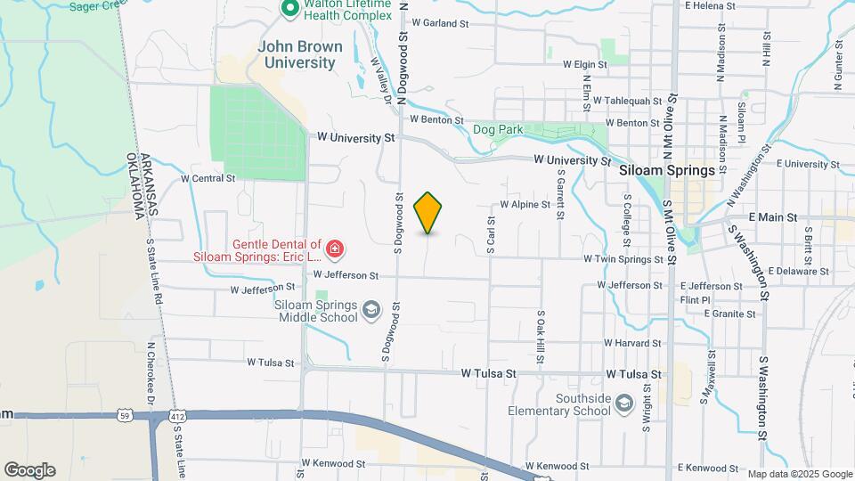 1209 S Prospect St Map and Location Details