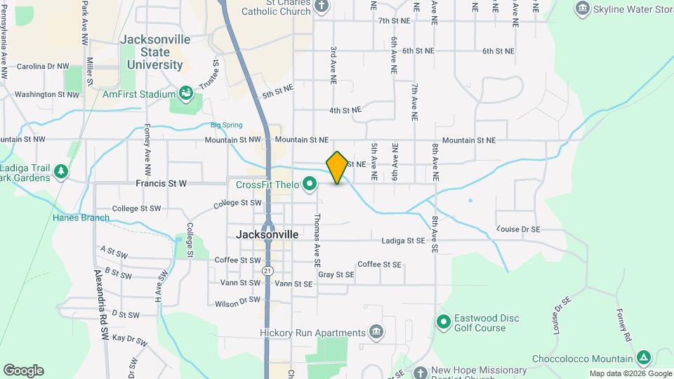 401 Francis St E Map and Location Details