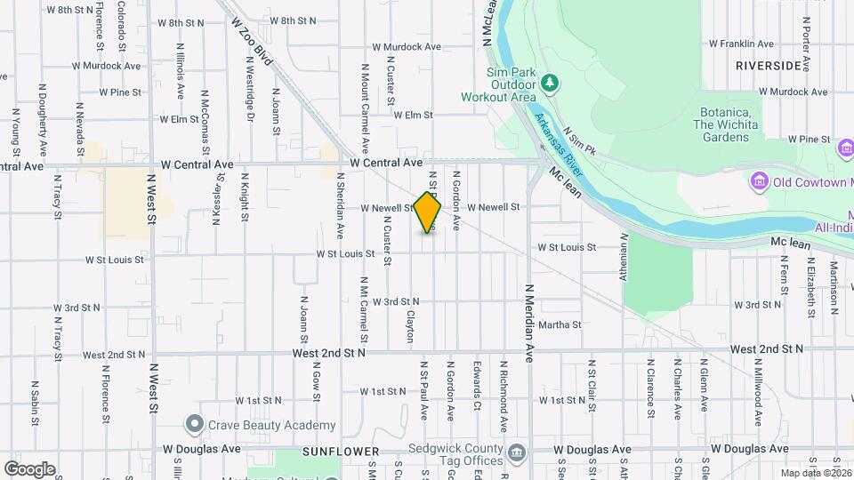 517 N St Paul St Map and Location Details
