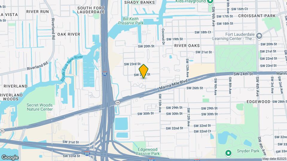 1701 SW 25th St Map and Location Details